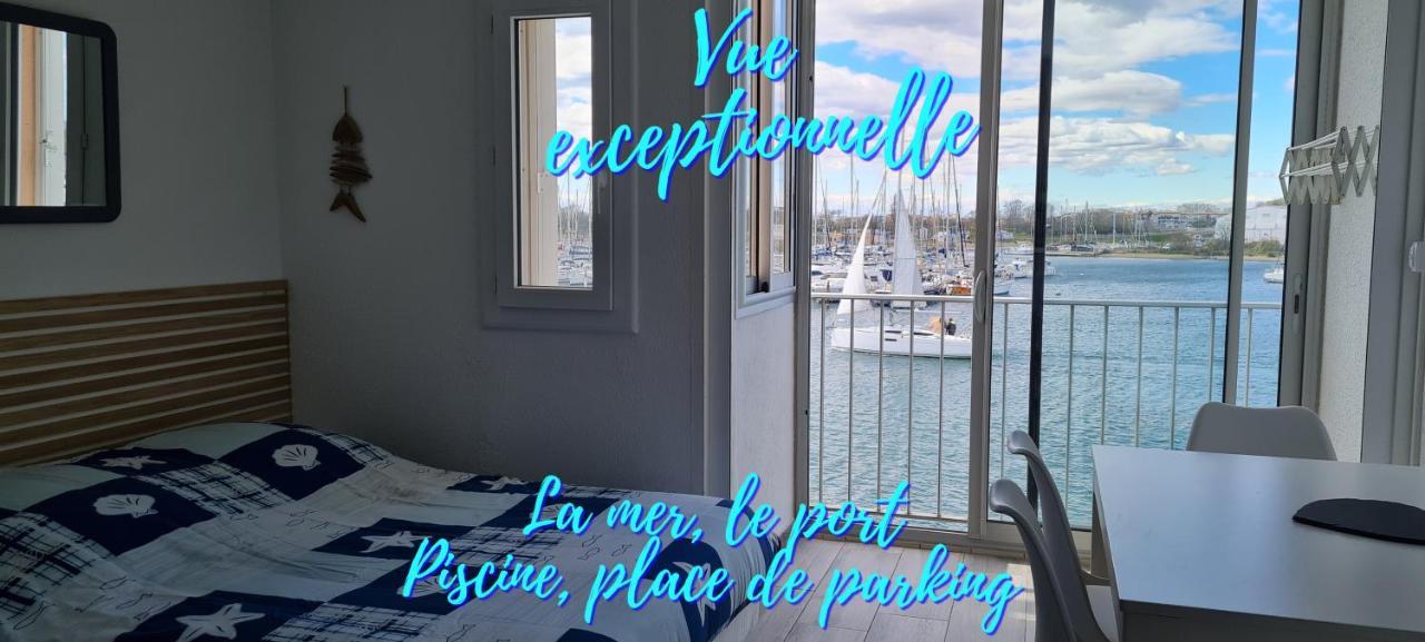 Appartement Vue Exceptionnelle Sur La Mer, Piscine, Parking Prive - Sur L'Ile Des Pecheurs Agde Zewnętrze zdjęcie