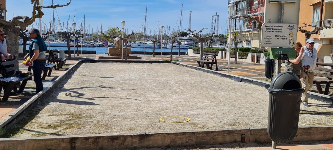 Appartement Vue Exceptionnelle Sur La Mer, Piscine, Parking Prive - Sur L'Ile Des Pecheurs Agde Zewnętrze zdjęcie