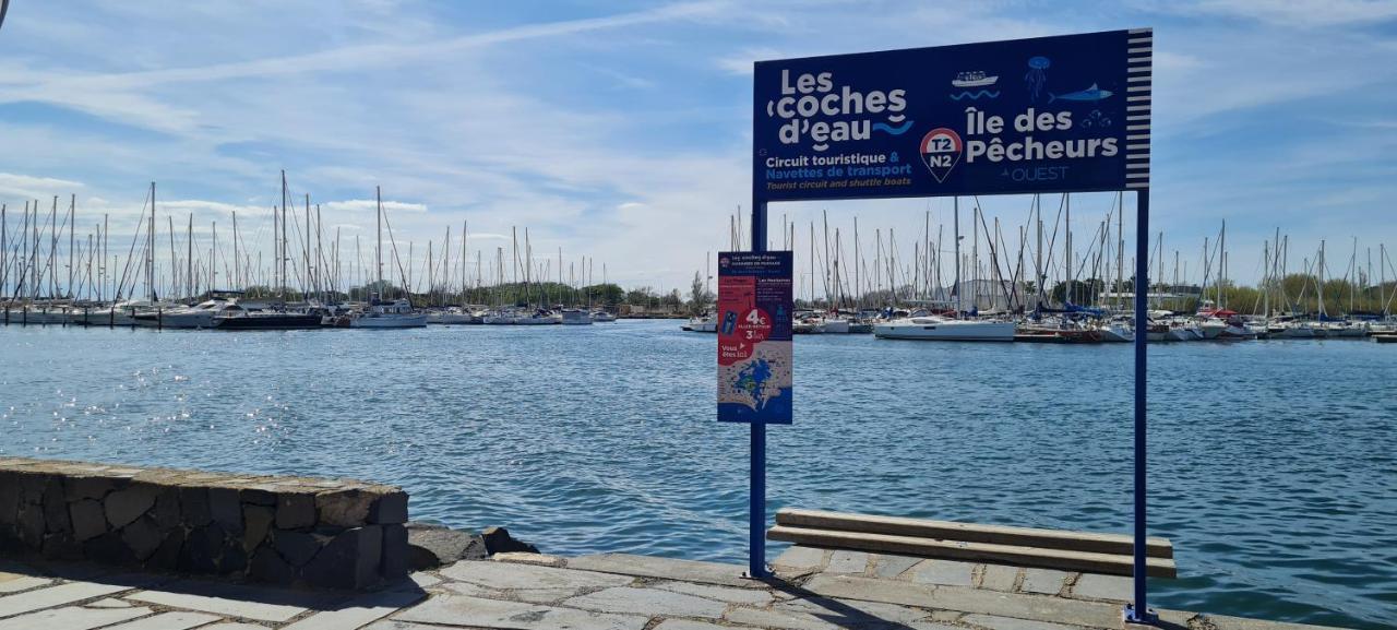 Appartement Vue Exceptionnelle Sur La Mer, Piscine, Parking Prive - Sur L'Ile Des Pecheurs Agde Zewnętrze zdjęcie