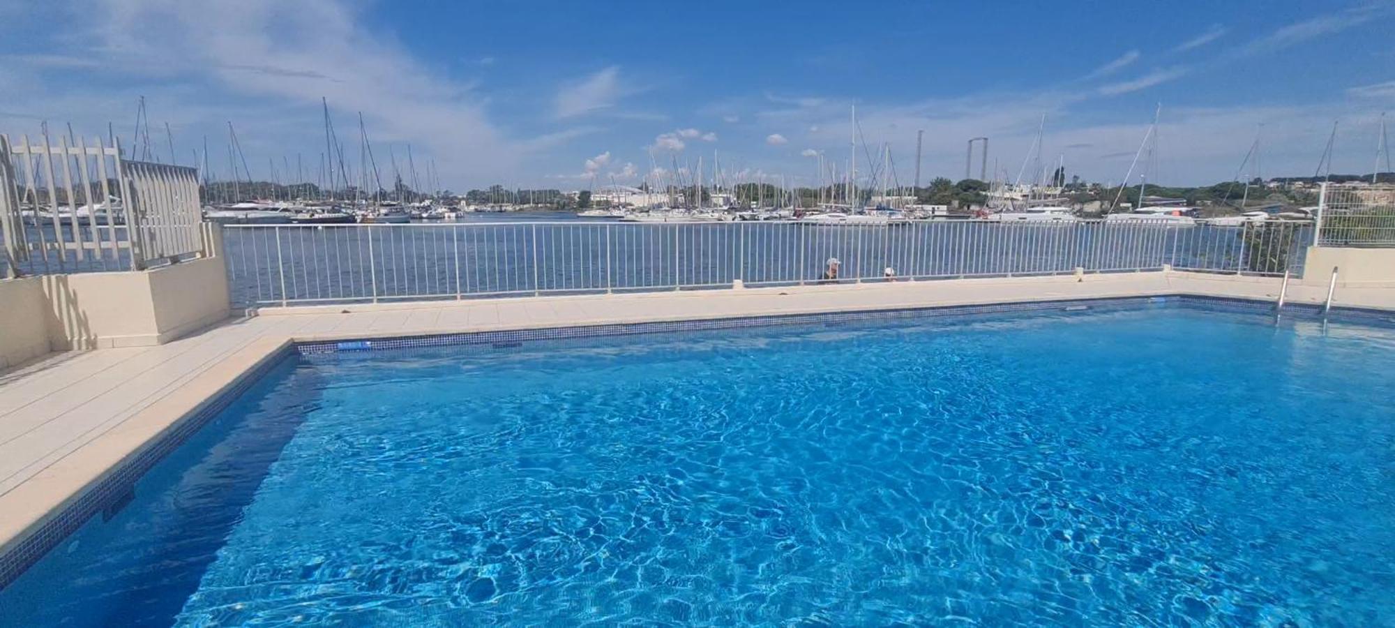 Appartement Vue Exceptionnelle Sur La Mer, Piscine, Parking Prive - Sur L'Ile Des Pecheurs Agde Zewnętrze zdjęcie